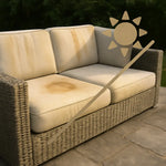 Cushions that fade and stain after one summer